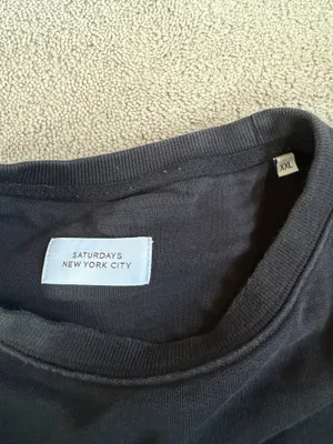 Saturdays NYC Black Crewneck Sweatshirt – Size XXL thumbnail 3