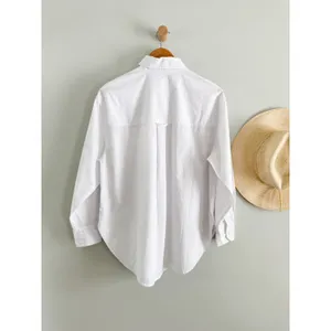 Madewell | NWT Oversized Button-Up Shirt White | Sz XS thumbnail 10