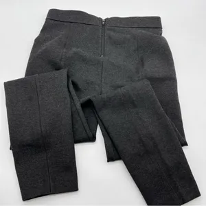 J. Crew Pixie Women’s Charcoal Gray Cigarette Pants w/Seams Down Back of Thighs thumbnail 6