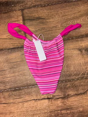 Bright Swimwear Nia Cheeky Bikini Bottoms (Raspberry) thumbnail 4
