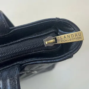Landau Sacamoto Vegan Leather Work Tote Bag Black Briefcase Career Tote Japan thumbnail 13