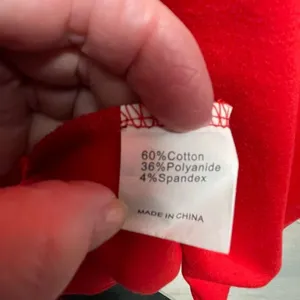 Sarin Mathews size M red high low hem dress. Size M thumbnail 4