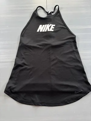 Nike Racer back Tank Workout Running Women Dry fit XS thumbnail 1