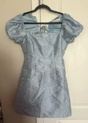 Hello Molly Blue Mini Dress thumbnail 1