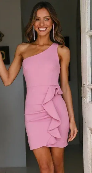 Hello Molly Backstage Passes Dress Cotton Candy Pink thumbnail 1