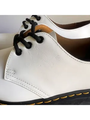 DR. MARTENS 1461 Quad Smooth Leather Unisex Platform Shoe Size 10 or 9 #B1292 thumbnail 5