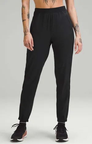 lululemon athletica women Black Joggers 094 thumbnail 1