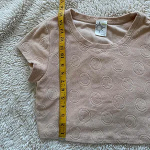 Aerie Offline Cropped T-Shirt - Smile Print - Size S thumbnail 6