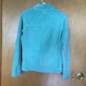 Patagonia Fleece Pullover Jacket Ladies Small Green‎ Sweatshirt thumbnail 8