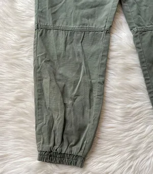 Joe's Jeans Olive Green Paperbag Utility Jogger Pants thumbnail 8