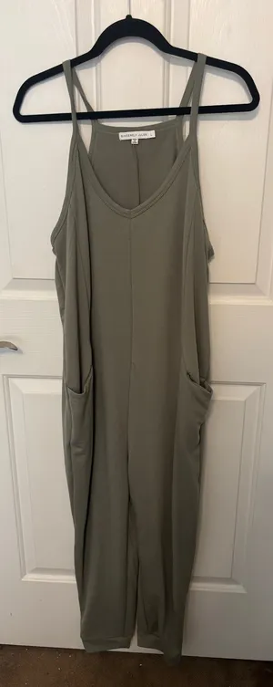 Sincerely Jules Soft Green Jumpsuit thumbnail 1