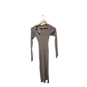 WAYF Alexi Long Sleeve Rib Dress Size‎ Lage thumbnail 6