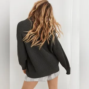 Aerie Chenille Knit Pullover size Large thumbnail 2