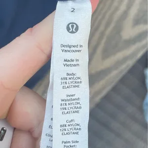 Lululemon Keep Moving Jogger high rise relaxed fit navy blue Size 2 thumbnail 8