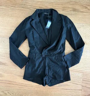 Lioness Black Blazer Romper thumbnail 1
