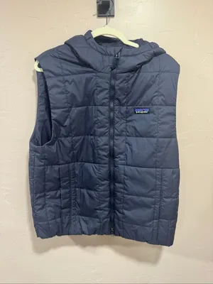 Patagonia Sunken Blue Women's Light Gust Hooded Vest thumbnail 4