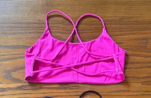 Hot Pink Amazon Sports Bra thumbnail 2