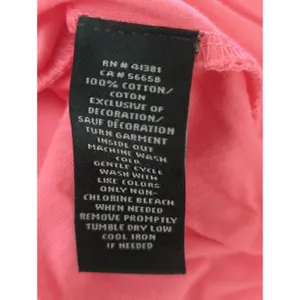 Lauren Ralph Lauren Pink Crew Neck Cotton Top Womens XL Coastal‎ grandma Barbie thumbnail 5