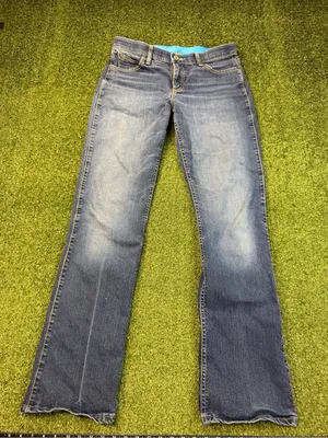 Wrangler QBaby Ultimate Riding Boot Cut Jean with Cool Vantage Embroider 9/10x34 thumbnail 3