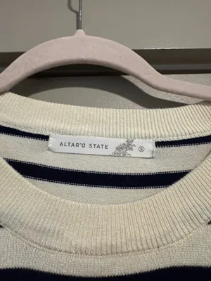 Altar’d State Striped Top thumbnail 3