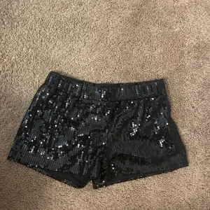 Spirit Halloween Black Sequin Shorts thumbnail 2
