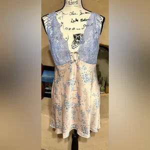 Free People Countryside Printed Mini Dress NWOT thumbnail 4