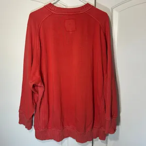 Aerie Down to Earth Sweatshirt L Red Mind In The Mtns Graphic Ribbed Pullover‎ thumbnail 4