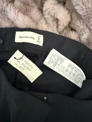 Abercrombie High-Rise Slim Boot Trousers thumbnail 5