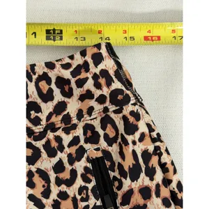 LouKeith‎ Leopard Print Women's Skort size large Black thumbnail 7