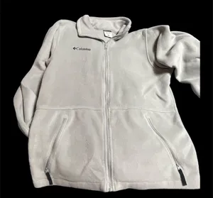 Columbia Long Sleeve Full-Zip Fleece Gray size 18/20 thumbnail 7