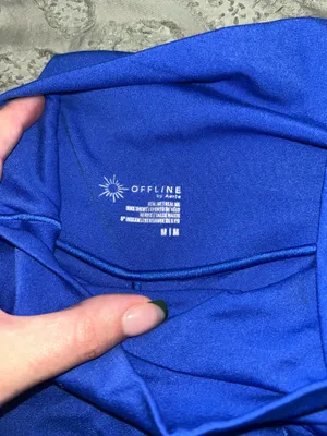 OFFLINE by Aerie Crossover High-Waisted Bike Shorts thumbnail 2