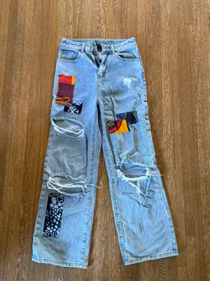 Cider Patchwork Jeans thumbnail 2