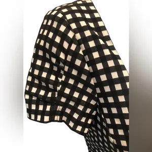Nanette Lepore Check Me Out Dress Sz. 8 Gingham Full Zip Cottagecore Coquette thumbnail 5