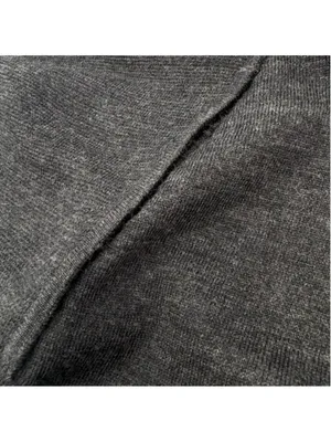 Eileen Fisher Charcoal Italian Merino Wool Open Cardigan SP thumbnail 9