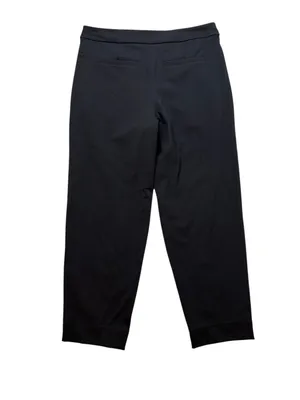 Lululemon womens large tapered leg mid rise 7/8 pant black athletic crop casual thumbnail 13
