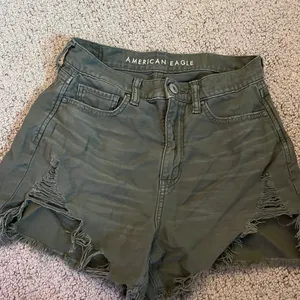American Eagle Outfitters Green Jean Shorts thumbnail 1