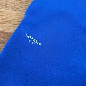 Women’s Blue Fleece Joggers XS/S Cotton Blend High Waist Sweatpants Cozy Lounge thumbnail 2