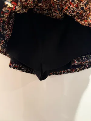 Amanda Uprichard Dixon tweed pleated Mini Skort Size Small‎ thumbnail 8