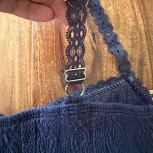 Edikted Navy Crop Top  thumbnail 5