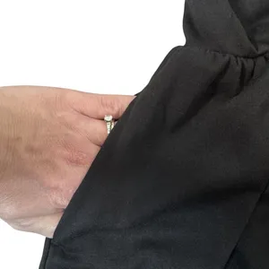 Halara Black Pocket 2 in 1 Romper Easy Peezy XS Cut Out Back Tennis Pickeball thumbnail 4