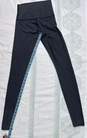 Lululemon Vintage Wunder Under Pant (Roll Down) - Heathered Black - 2 thumbnail 13