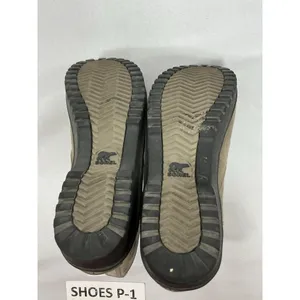 Womans Sorel Water Proof Ankle Boots 8.5 Taupe Side Zip Low Heel thumbnail 10