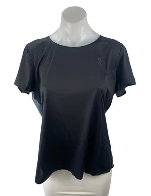 On Running Performance Short Sleeve Yoga Gym Athletic Activewear T-Shirt Top L thumbnail 1