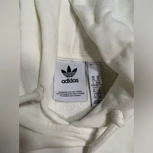 Adidas originals love United Cream Hoodie with Colorful Embroidery XL thumbnail 7