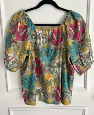 Colorful Blouse Loft thumbnail 1