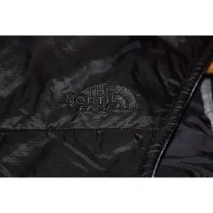 The North Face Womens Hybrid Hooded Vest‎ Black Gray Quilted Insulated Medium thumbnail 7