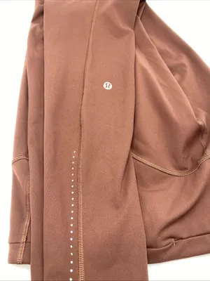 Lululemon swift speed high Rise Leggings Brown Reflective 8 Athletic Athleisure thumbnail 4