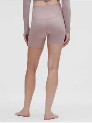 Lululemon Align High-Rise Short 6" Mauve Grey Size 14 NWOT thumbnail 3