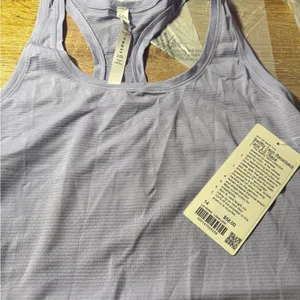 Lululemon Athletica Lavender Racerback Tank thumbnail 3