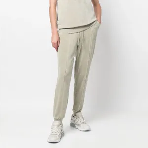 Fear of God Essentials Logo Patch Velour Pants NWT Large thumbnail 7